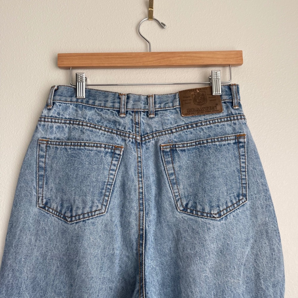 Vintage‎ 90s Braxton Light Wash Baggy Fit Boyfriend Jeans - Picture 9 of 11